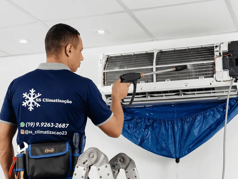 Higienização de Ar Condicionado